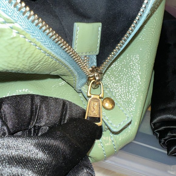 29 Preloved YSL DEAL!! Saint Laurent Bowler’s Dufle Bag - Picture 7 of 12